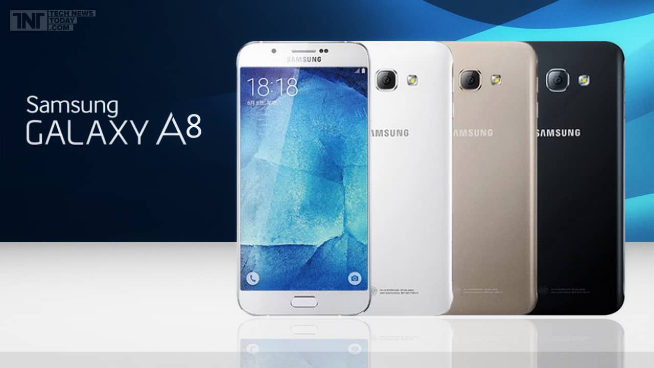 Samsung Galaxy A8 - Large Screen display