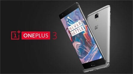 OnePlus 3 Chinese smartphone