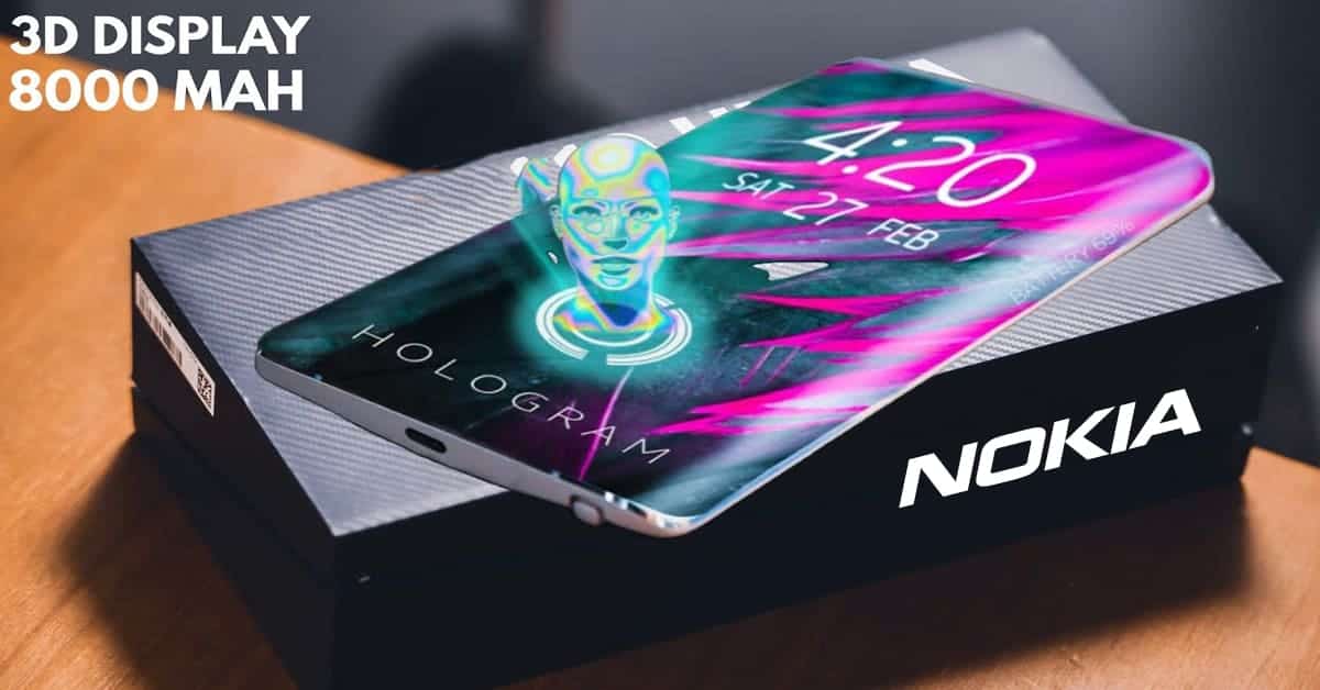 Nokia Alpha Max 2023 Specs: 16GB RAM, 8000mAh Battery!