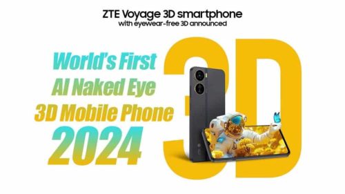 ZTE Voyage 3D SD: The world's first-ever AI 3D Phone!